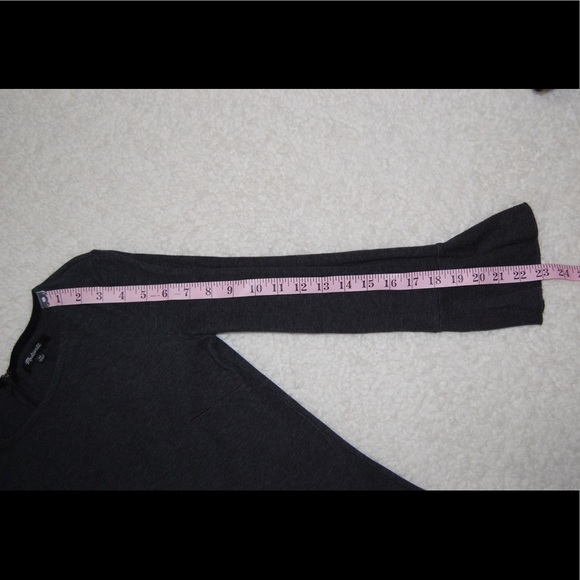 Madewell Knit Bell Sleeve Long Sleeve Dress XS - Picture 3 of 8